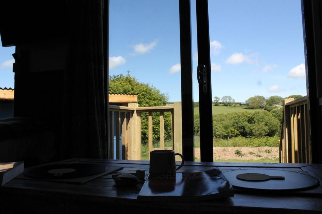 Pembrokeshire Shepherd Hut With Hottub Jordanston